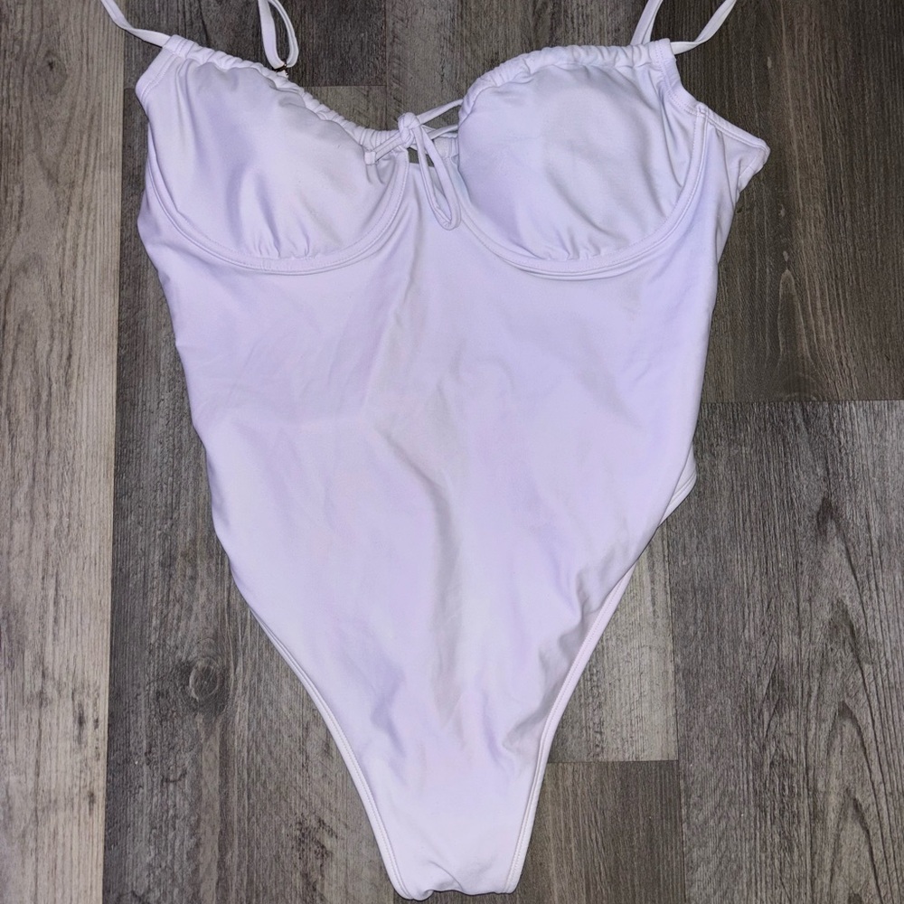 Wild Fable One Piece Swimsuit with Bustier Top
